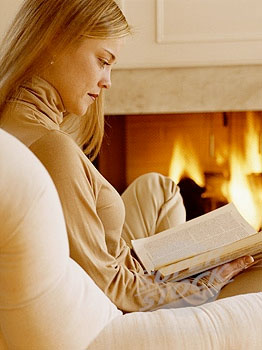 Fireplace reading