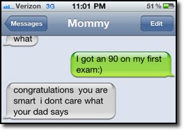 Mommy text