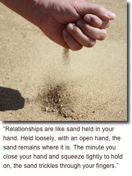 Relationship sand