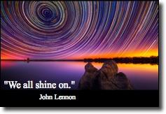 We all shine on