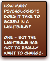 Psychologist Lightbulb Joke