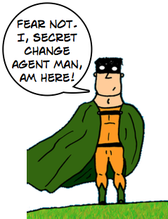 Secret Change Agent Man