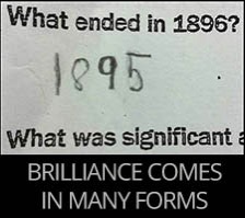 Brilliant kids test answers