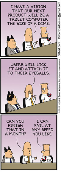 Dilbert fail fast